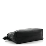 Nappa Medium Flamenco Knot Bag Black