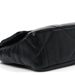 Lambskin Quilted Medium Chanel 19 Flap Black