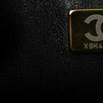 Tweed Braided Mini Rectangular Flap Black