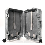 X RIMOWA Aluminum Gradient Cabin Luggage Silver