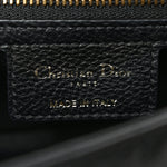 Calfskin Cannage Small Caro Bag Black