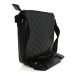 Guccissima Signature Small Messenger Bag Black