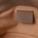 Calfskin Matelasse Super Mini GG Marmont Shoulder Bag Porcelain Rose