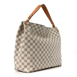 Damier Azur Graceful MM Rose Ballerine