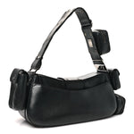 Street Chic Columbus Ave Shoulder Bag Black