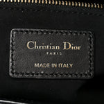 Lambskin Cannage Medium Lady Dior Black