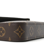 Monogram Felicie Strap & Go Kaki
