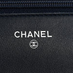 Caviar Timeless CC Wallet on Chain WOC Navy Blue
