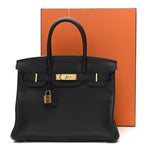 Togo Birkin 30 Black