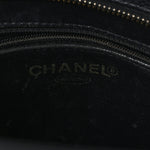 Caviar Quilted Medallion Tote Black