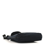 Monogram Flat Messenger Bag Black