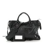 Agneau Classic Silver Hardware City Gris Fossile