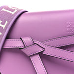 Calfskin Jacquard Mini Gate Dual Bag Guimauve