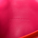 Lambskin Cannage Miss Dior Promenade Pouch Fuchsia