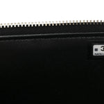 Lambskin Quilted Small Pillow Crush Vanity Case With Chain Black