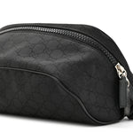 Nylon Monogram Fanny Pack Belt Bag Black