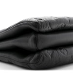 Lambskin Embossed Monogram Coussin MM Black