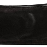 Suede Calfskin Small Souplissimo Maxi Flap Black