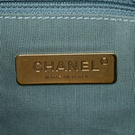 Tweed Quilted Large Chanel 19 Flap Blue Multicolor