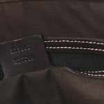 GG Plus Monogram Joy Vertical Tote Dark Brown