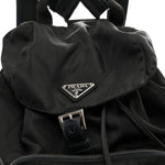 Tessuto Nylon Vela Cinch Backpack Black
