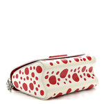 LV X YK Epi Infinity Dots Twist Shoulder Bag PM White Red