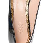 Vernice Crystal Pearl Embellished Mary Jane Pumps  36 Black
