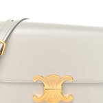 Shiny Calfskin Teen Triomphe Chalk
