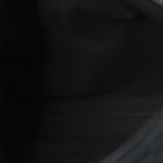 Monogram Flat Messenger Bag Black