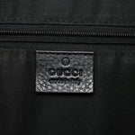 Monogram Large New Ladies Web Hobo Black