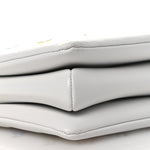 LV x TM Lambskin Embossed Monogram Coussin PM White Multicolor
