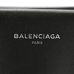 Calfskin XS Laundry Cabas Tote Black