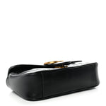 Calfskin Matelasse Mini GG Marmont Shoulder Bag Black