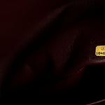 Lambskin Quilted Jumbo Double Flap Black