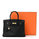 Togo Birkin 30 Black