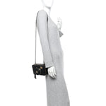 Lambskin Quilted Coco Click Bag Black