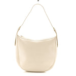 Supple Calfskin Cuir Triomphe Heloise Shoulder Bag White