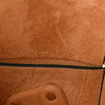 Grained Calfskin Maxi Intrecciato Small Arco Pine Green