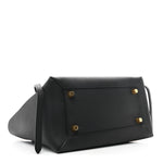 Grained Calfskin Mini Belt Bag Black