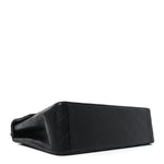 Lambskin Quilted XL Jumbo Single Flap Black