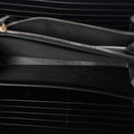Calfskin Matelasse GG Marmont Chain Wallet Black