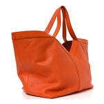 Calfskin Y Tote Mandarin Glow Mandarin Glow