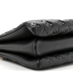 Lambskin Embossed Monogram Coussin MM Black