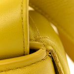 Nappa Maxi Intreccio Padded Cassette Crossbody Bag Buttercup