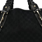 Monogram Medium Pelham Shoulder Bag Black