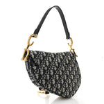 Oblique Saddle Bag Blue