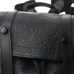Taurillon Monogram Christopher PM Backpack Black