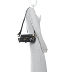 Shiny Buffalo Small Double Carry Camera Bag Black