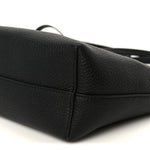 Grained Calfskin Small Park Tote Black