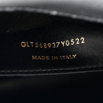 Calfskin Monogram Large Belle De Jour Clutch Black